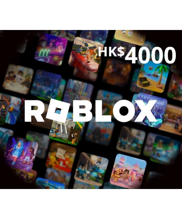 Roblox Game eCard HKD 4000 HK Key 
